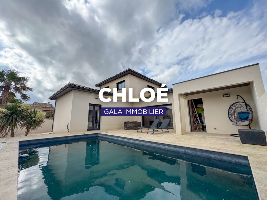 CHLOÉ   Une villa aux volumes généreux et lumineux