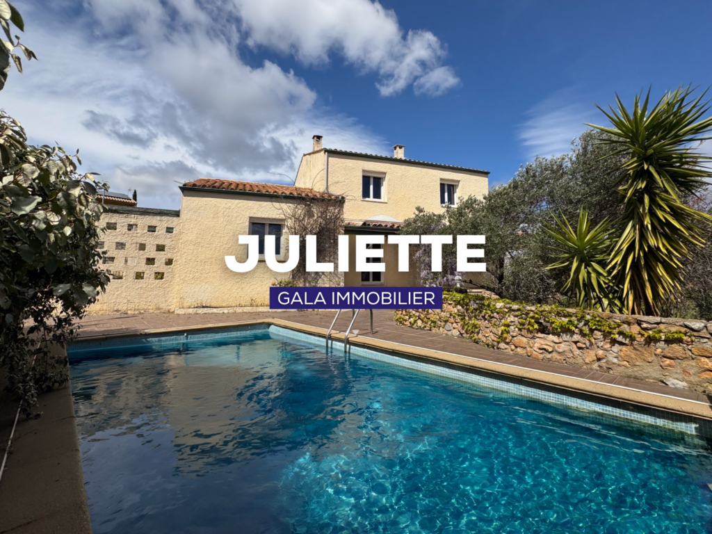 JULIETTE – Maison familiale avec piscine et vue dégagée
