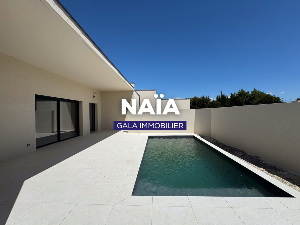 NAÏA   Villa récente de plain-pied avec piscine