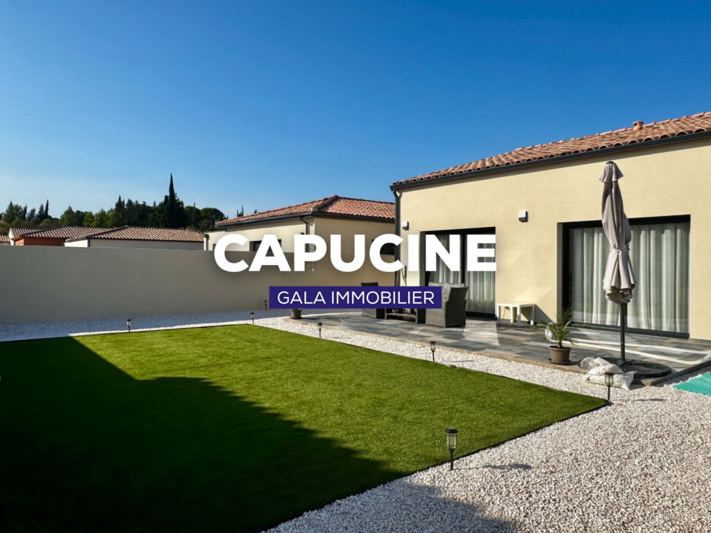 Capucine : villa de  plain-pied en toute élégance